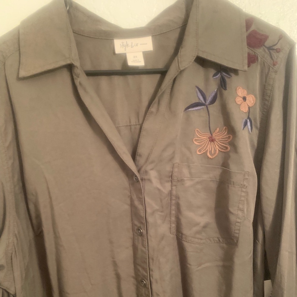 Button down blouse